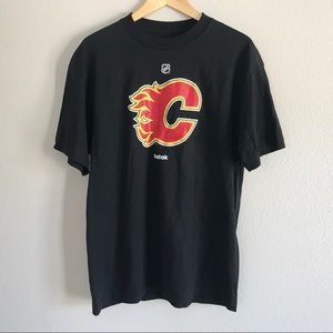 Calgary Flames 🔥 Logo Large Reebok Tee